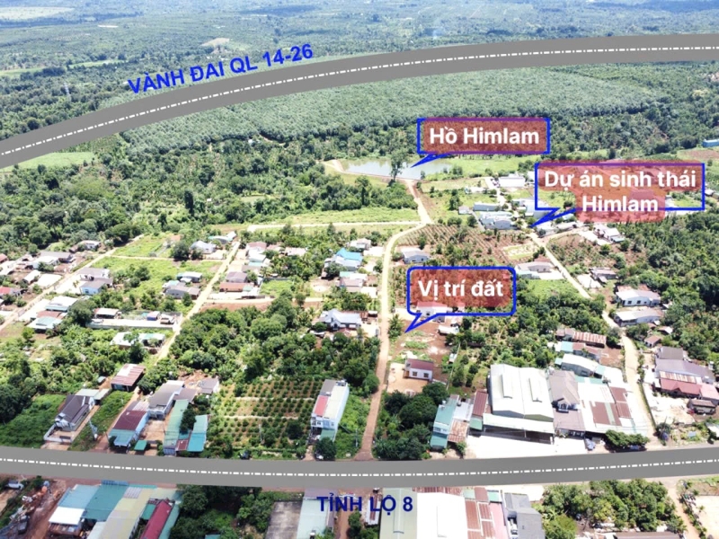 💥Lô TC 5*35m,880tr hẻm Tỉnh lộ 8,gần Hà Huy Tập,gần Him Lam,gần VN Đà Thành